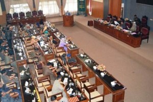 Rapat paripurna DRPD Kuningan.